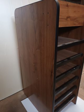 Botellero de madera
