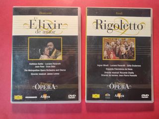 Lote Clásica-Ópera. Cds y Dvds