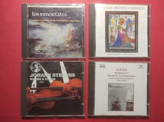 Lote Clásica-Ópera. Cds y Dvds