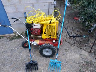 Compresor Zanon recolectora olivas