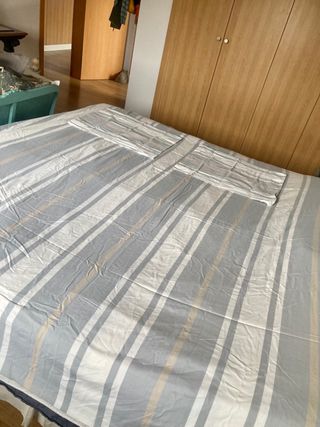Funda nórdica Ikea King Size y dos cuadrantes