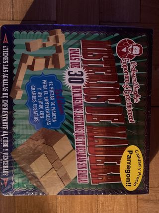 Puzzle cubo madera