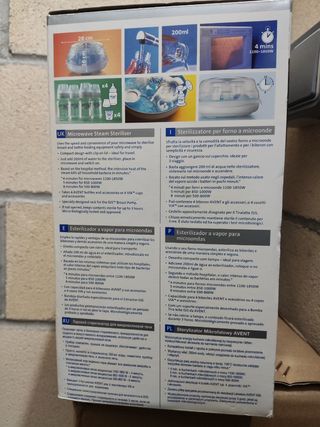 Esterilizador biberones AVENT