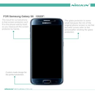 Nillkin Amazing H+ cristal templado Samsung S6