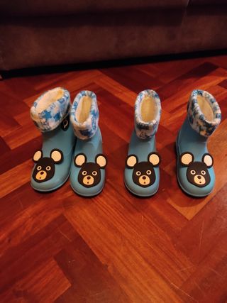 botines be invierno con forro interior lavable