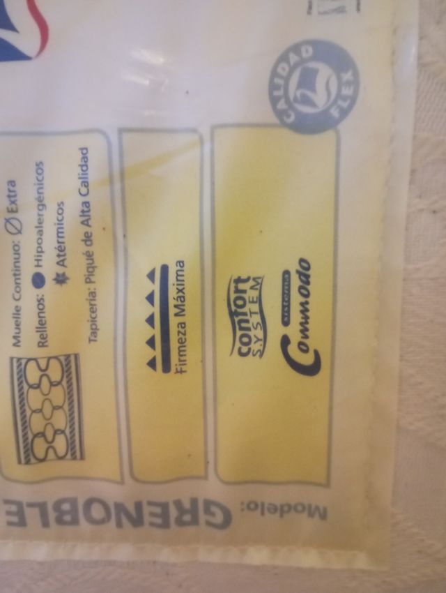 Colchón Flex Multielastico más sobrecolchón