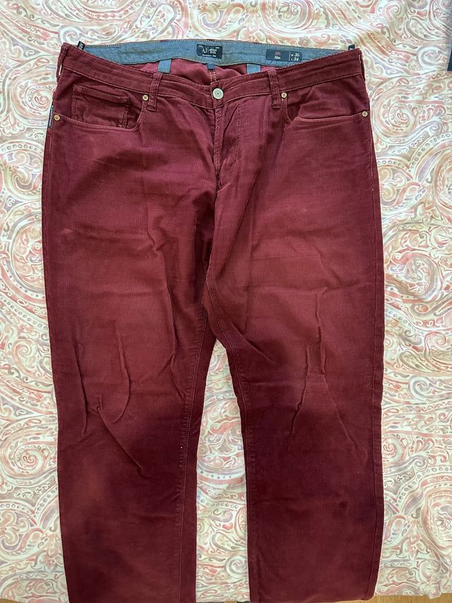 pantalon pana de emporio armani