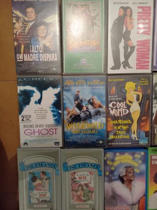 Cintas de VHS. Precio negociable