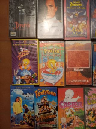 Cintas de VHS. Precio negociable
