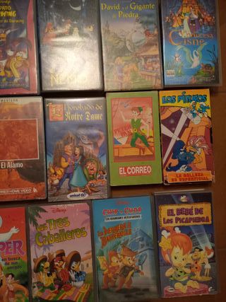 Cintas de VHS. Precio negociable