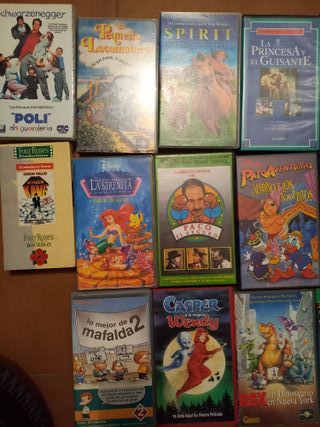 Cintas de VHS. Precio negociable