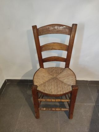 Silla rústica 