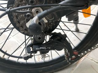 Bicicleta eléctrica plegable
