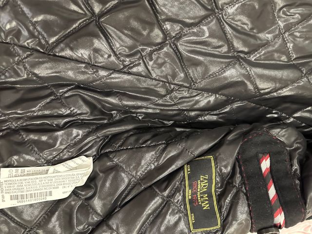 Abrigo clásico color negro