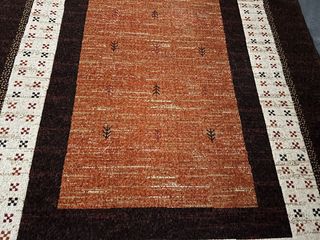 Alfombra grande marron