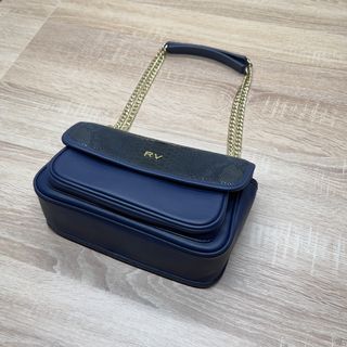 Bolso Roberto Verino pequeño piel estilo serpiente