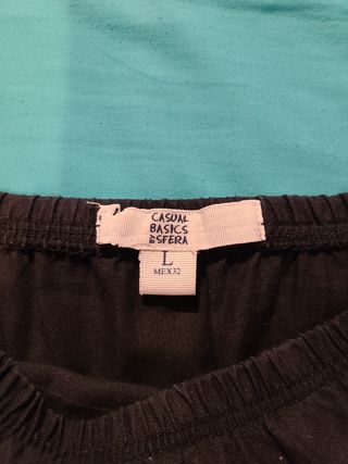 Vestido negro sin tirantes