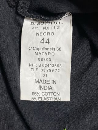 Camiseta de tirantes de SystemAction en talla 40