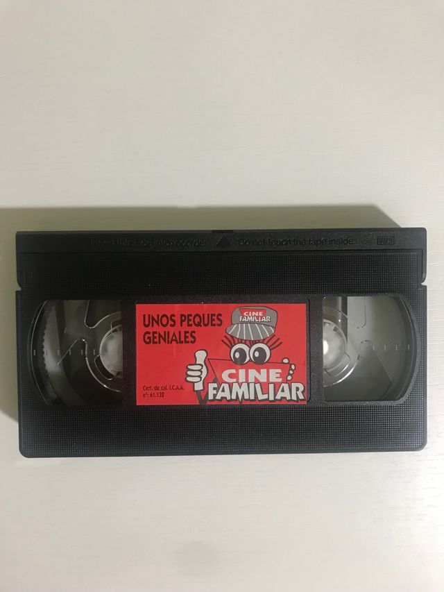 Cinta video VHS Unos peques geniales