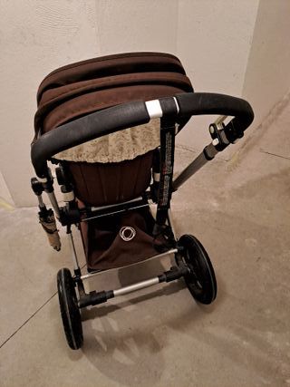 Carrito Bugaboo. Silla y capazo.