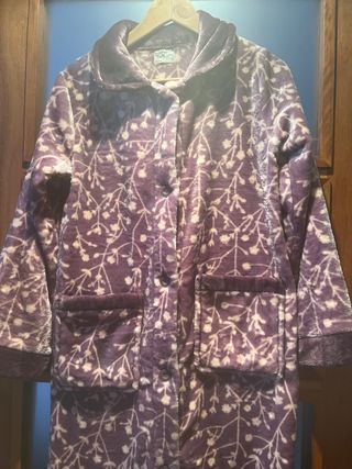 Bata mujer aterciopelada