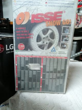 Cadenas de tela para nieve 
