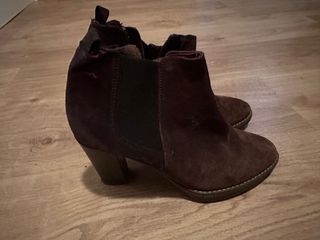 Botines de piel 