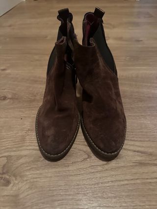 Botines de piel 
