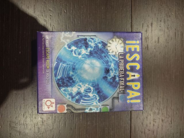 Juego Escape Room. La prueba final