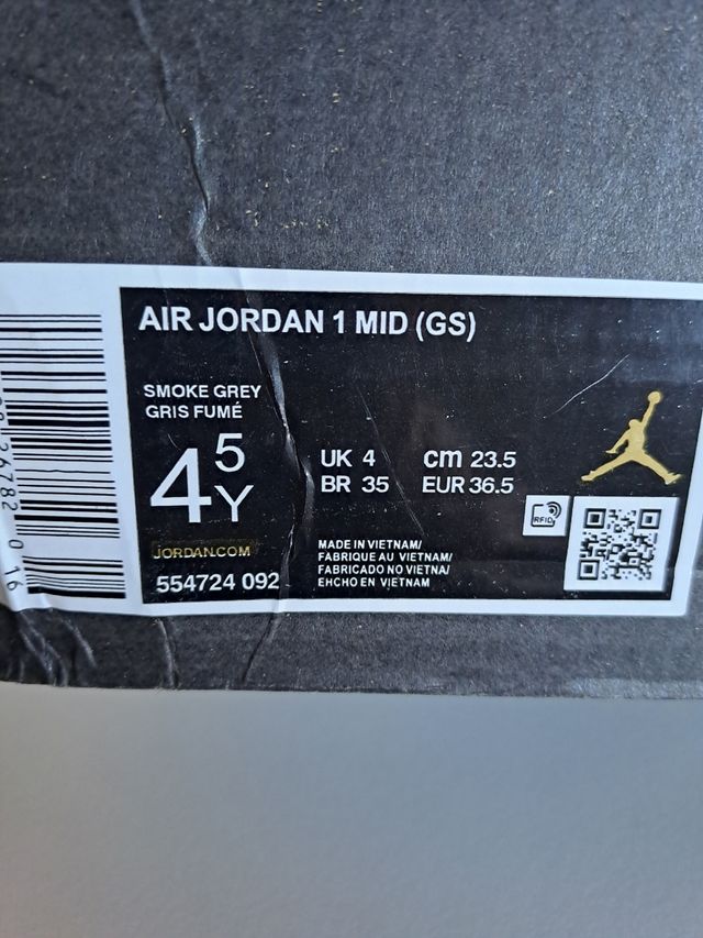 Scarpa Nike Jordan 1 Mid