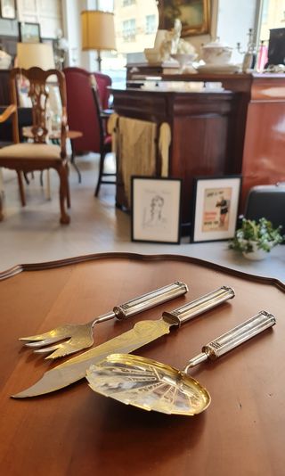 Servicio trinchante ArtDeco