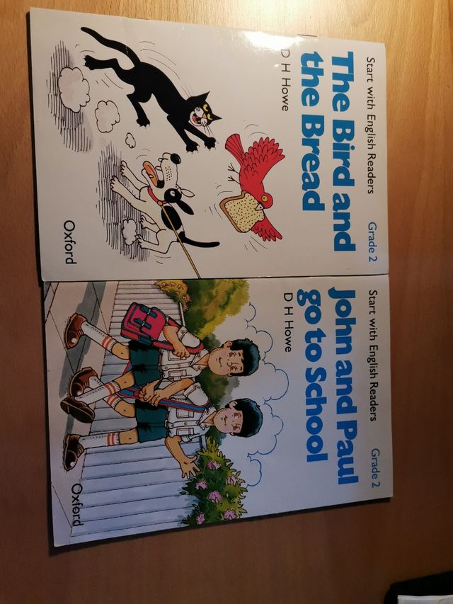 libros escolares en inglés, the bird and the bread