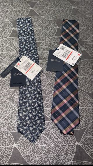 Corbatas a estrenar 5€ cada unidad