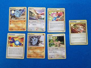 Lotto Pokemon 7 carte Forze Scatenate ITA