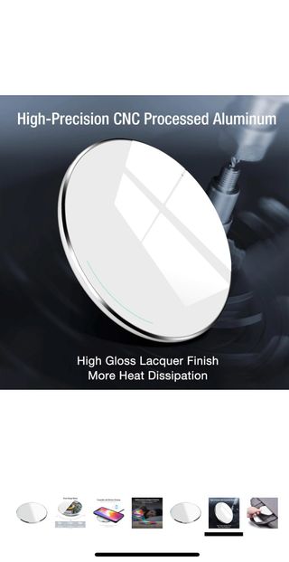 2 Cargadores inalambricos