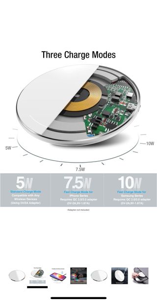 2 Cargadores inalambricos