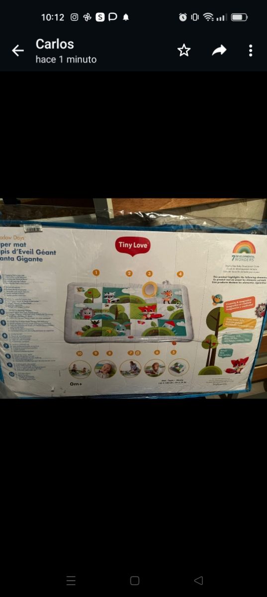 Manta juegos bebé Tiny Love