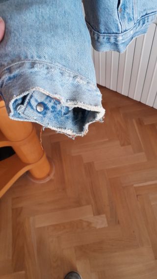 Cazadora vaquera benetton