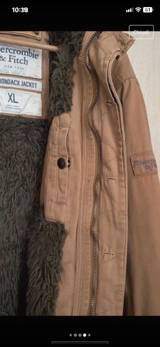 giubbotto invernale Abercrombie