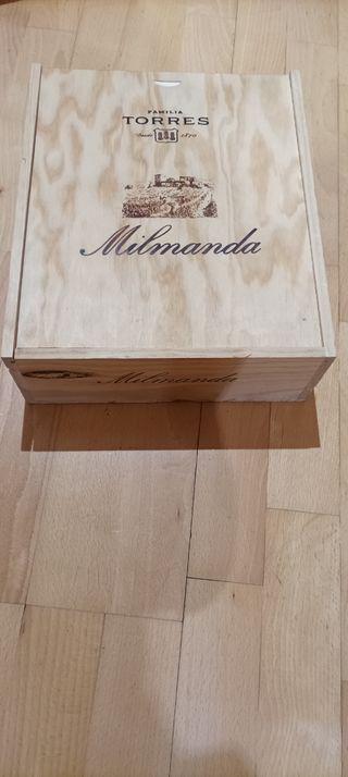 Caja madera