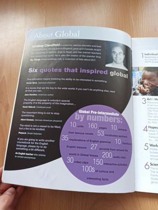 libro inglés Global pre-intermediate coursebook