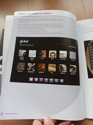 libro inglés Global pre-intermediate coursebook