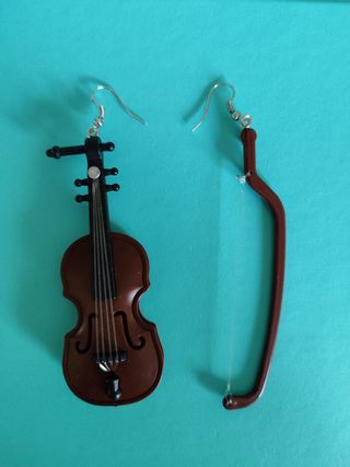 Pendientes violín 🎻