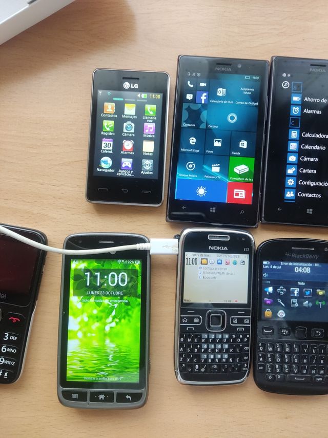 LOTE 18 MÓVILES SMARTPHONE