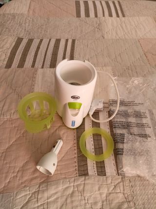 Calienta biberones casa y coche