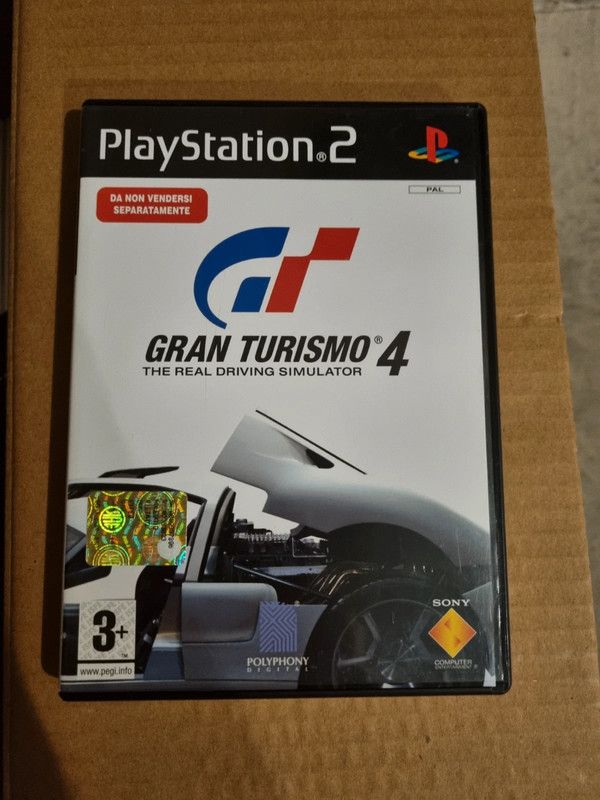 Gran Turismo 4. The real driving simulator.