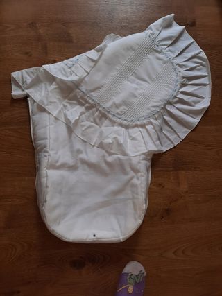 Colcha + bolso coche-silla bebe