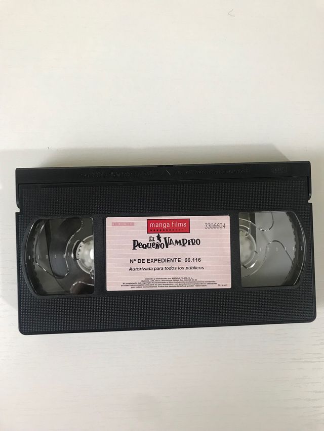 Cinta video VHS El pequeño vampiro