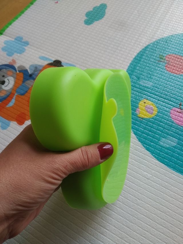 Plato BLW silicona + cucharas