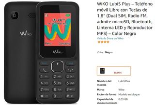 MÓVIL LIBRE WIKO. DualSIM